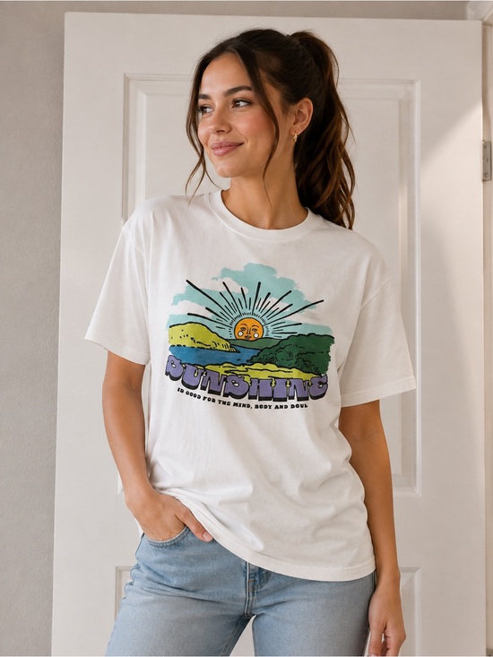 H&M Tops - H&M “Sunshine” T-shirt 🌞